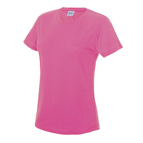 Just Cool Women's Cool T Electric Pink