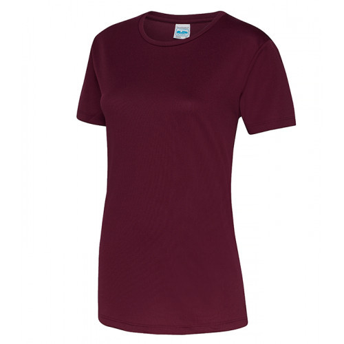 Just Cool Women's Cool T Burgundy