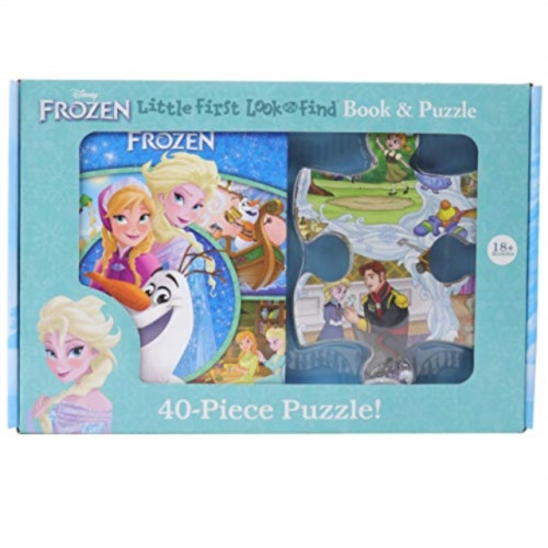 Phoenix International Publications, Incorporated Frozen Little My First Look & Find Shaped Puzzle (inbunden, eng)