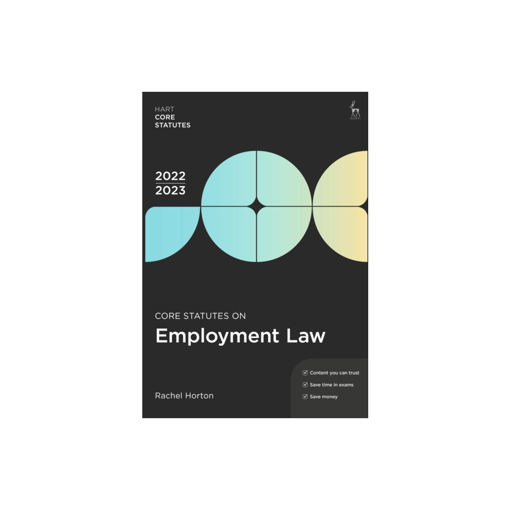 Produktbild för Core Statutes on Employment Law 2022-23 (häftad, eng)
