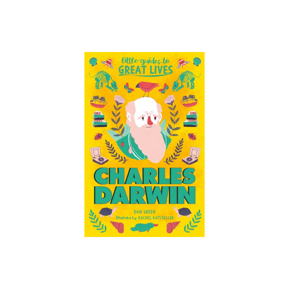 Produktbild för Little Guides to Great Lives: Charles Darwin (häftad, eng)