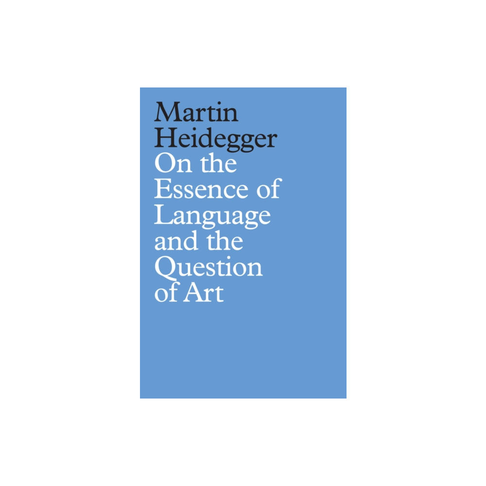 Produktbild för On the Essence of Language and the Question of Art (inbunden, eng)
