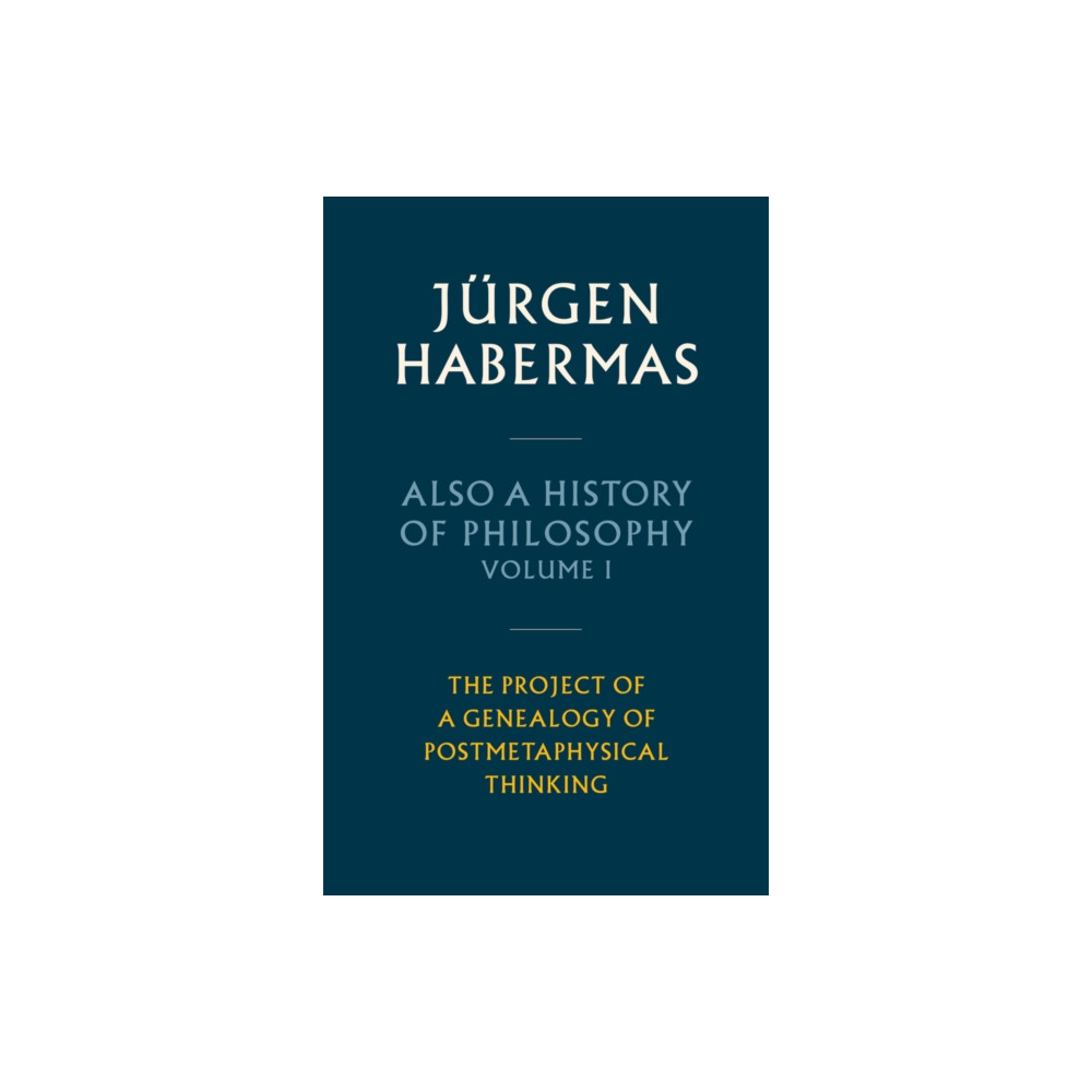 Produktbild för Also a History of Philosophy, Volume 1 (inbunden, eng)