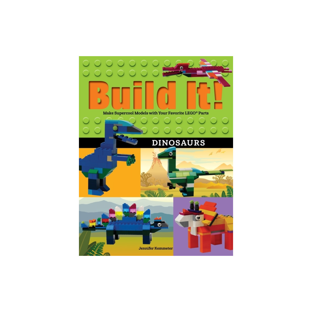 Produktbild för Build It! Dinosaurs (häftad, eng)