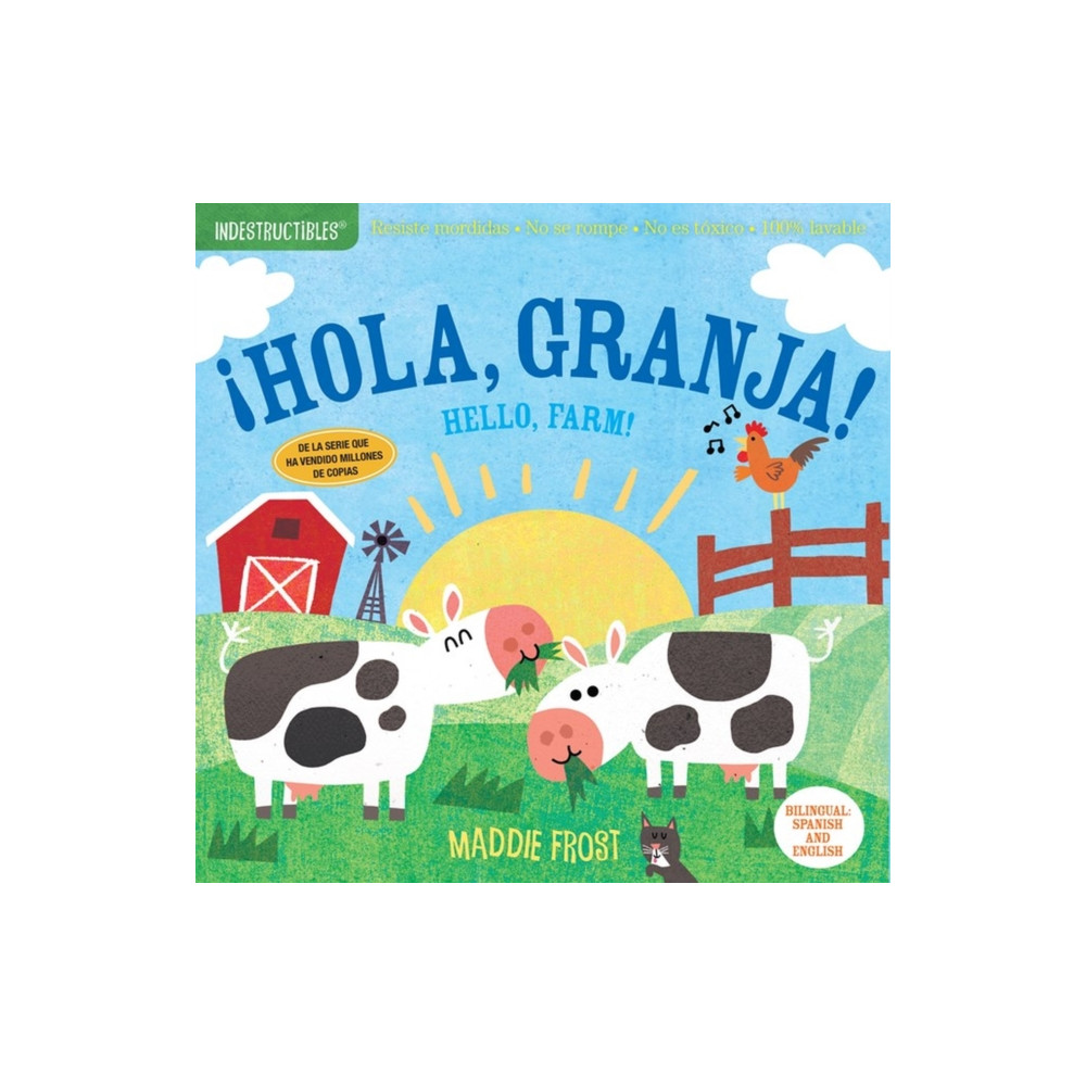 Produktbild för Indestructibles: ¡Hola, granja! / Hello, Farm! (häftad, spa)