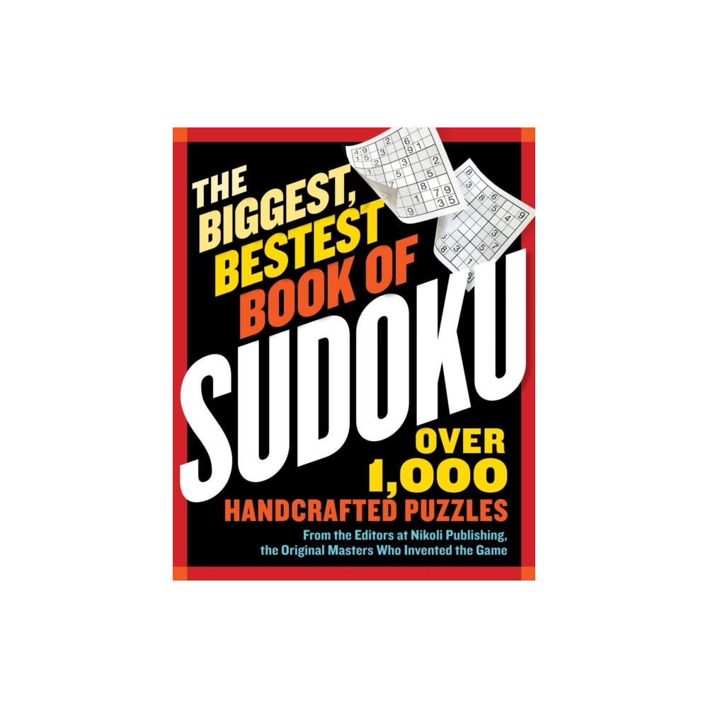 Produktbild för The Biggest, Bestest Book of Sudoku (häftad, eng)