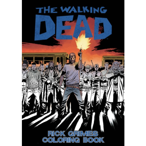 Image Comics The Walking Dead: Rick Grimes Adult Coloring Book (häftad, eng)