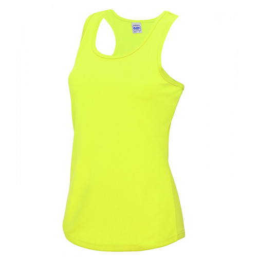 Just Cool Women's Cool Vest Electric Yellow