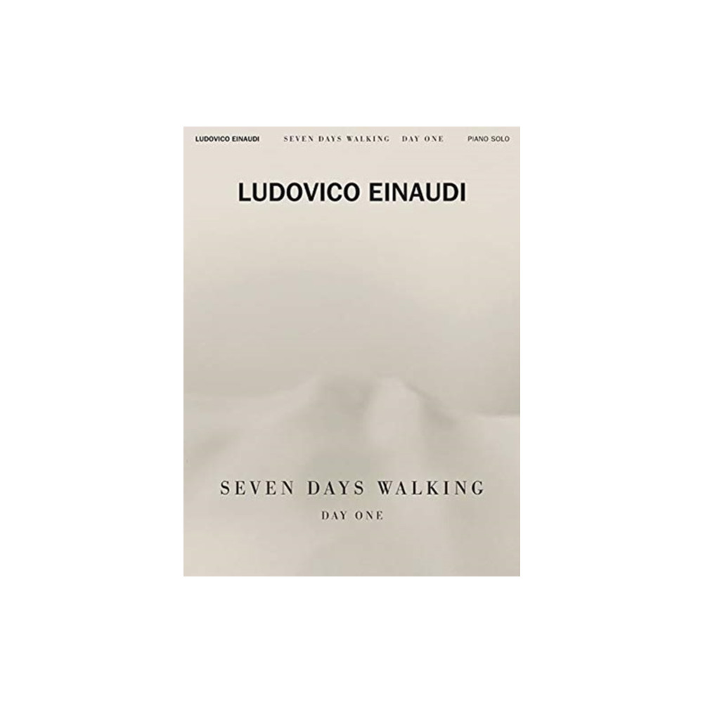 Produktbild för LUDOVICO EINAUDI SEVEN DAYS WALKING (häftad, eng)