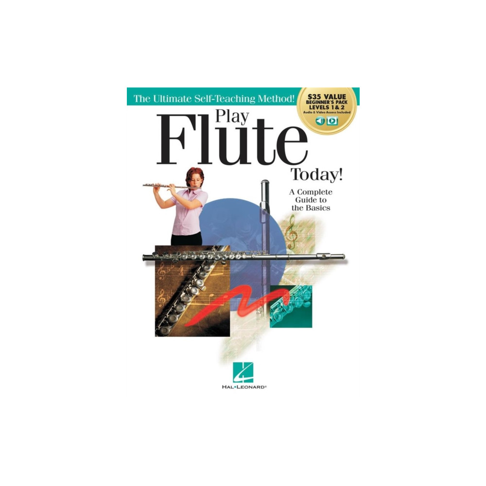 Produktbild för Play Flute Today! Beginner's Pack (häftad, eng)