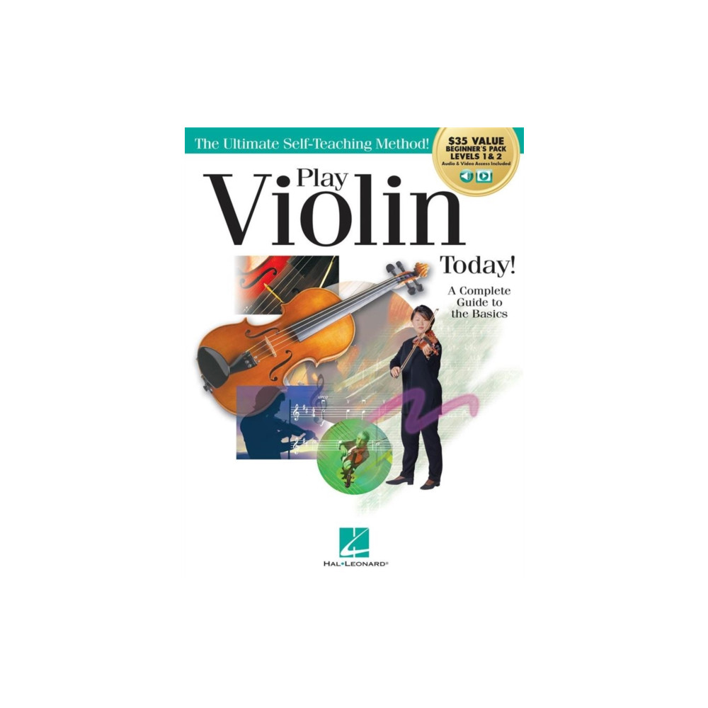 Produktbild för PLAY VIOLIN TODAY BEGINNERS PACK (häftad, eng)