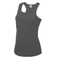Just Cool Women's Cool Vest Charcoal