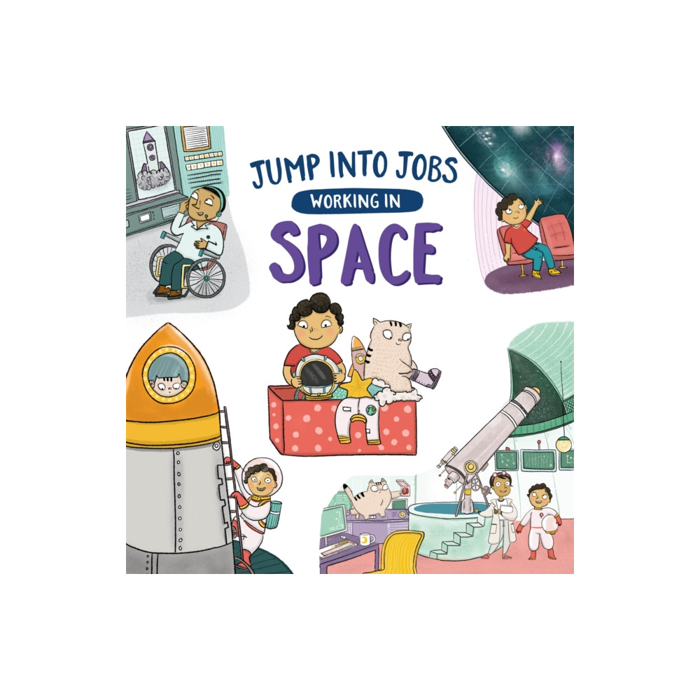 Produktbild för Jump into Jobs: Working in Space (häftad, eng)