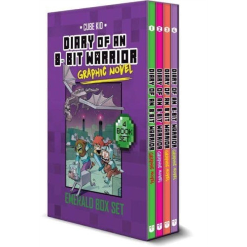 Andrews McMeel Publishing Diary of an 8-Bit Warrior Graphic Novel Emerald Box Set (häftad, eng)
