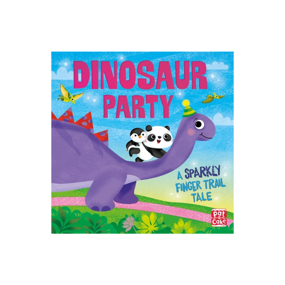 Produktbild för Finger Trail Tales: Dinosaur Party (bok, board book, eng)