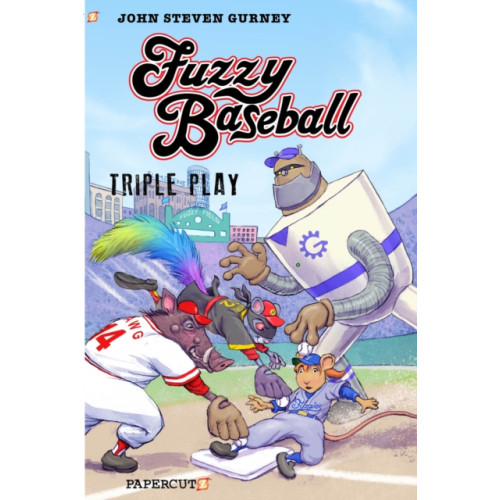 Papercutz Fuzzy Baseball 3-in-1 (häftad, eng)