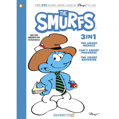 Papercutz Smurfs 3-in-1 Vol. 8 (häftad, eng)