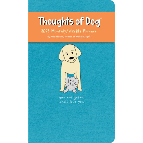 Andrews McMeel Publishing Thoughts of Dog 12-Month 2025 Weekly/Monthly Planner Calendar