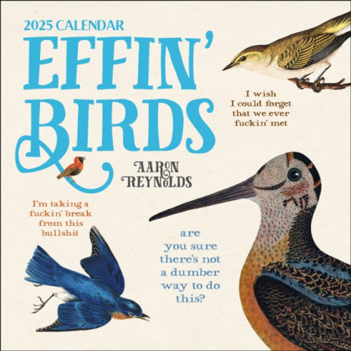 Andrews McMeel Publishing Effin' Birds 2025 Wall Calendar