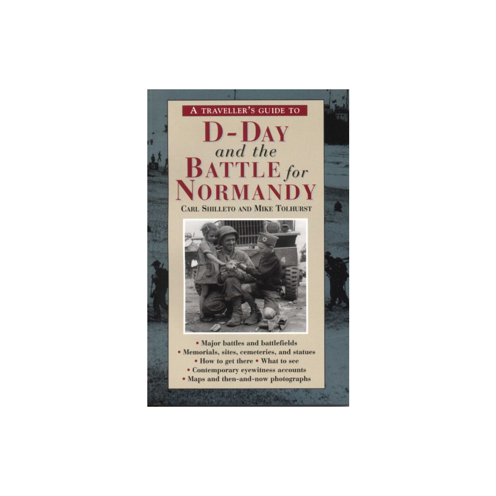 Produktbild för A Traveller's Guide to D-Day and the Battle for Normandy (häftad, eng)