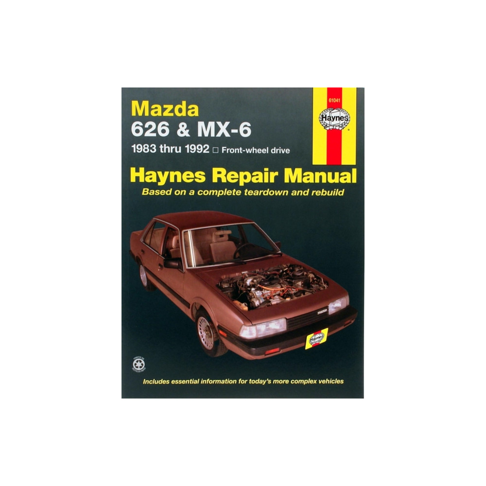 Produktbild för Mazda 626 And MX-6 (FWD) (83 - 92) (häftad, eng)