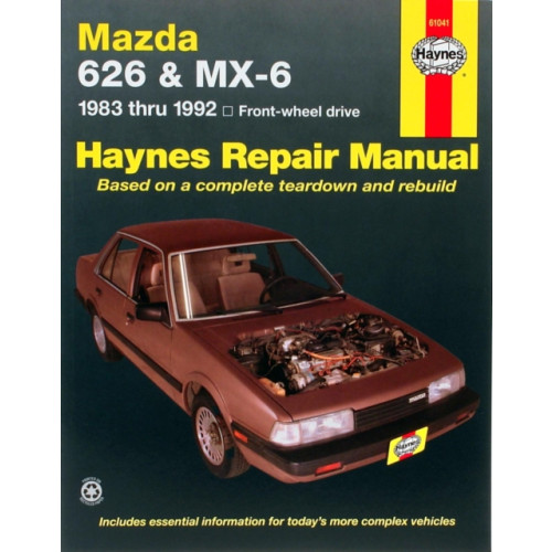 Haynes Manuals Inc Mazda 626 And MX-6 (FWD) (83 - 92) (häftad, eng)