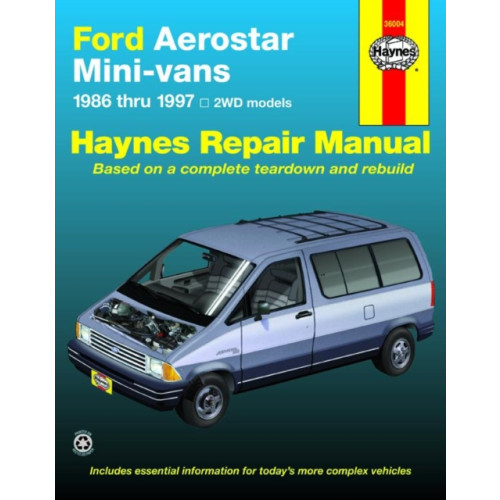 Haynes Manuals Inc Ford Aerostar Mini-vans (1986-1997) with two wheel drive Haynes Repair Manual (USA) (häftad, eng)