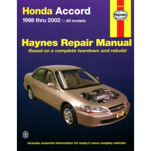 Haynes Manuals Inc Honda Accord (1998-2002) Haynes Repair Manual (USA) (häftad, eng)