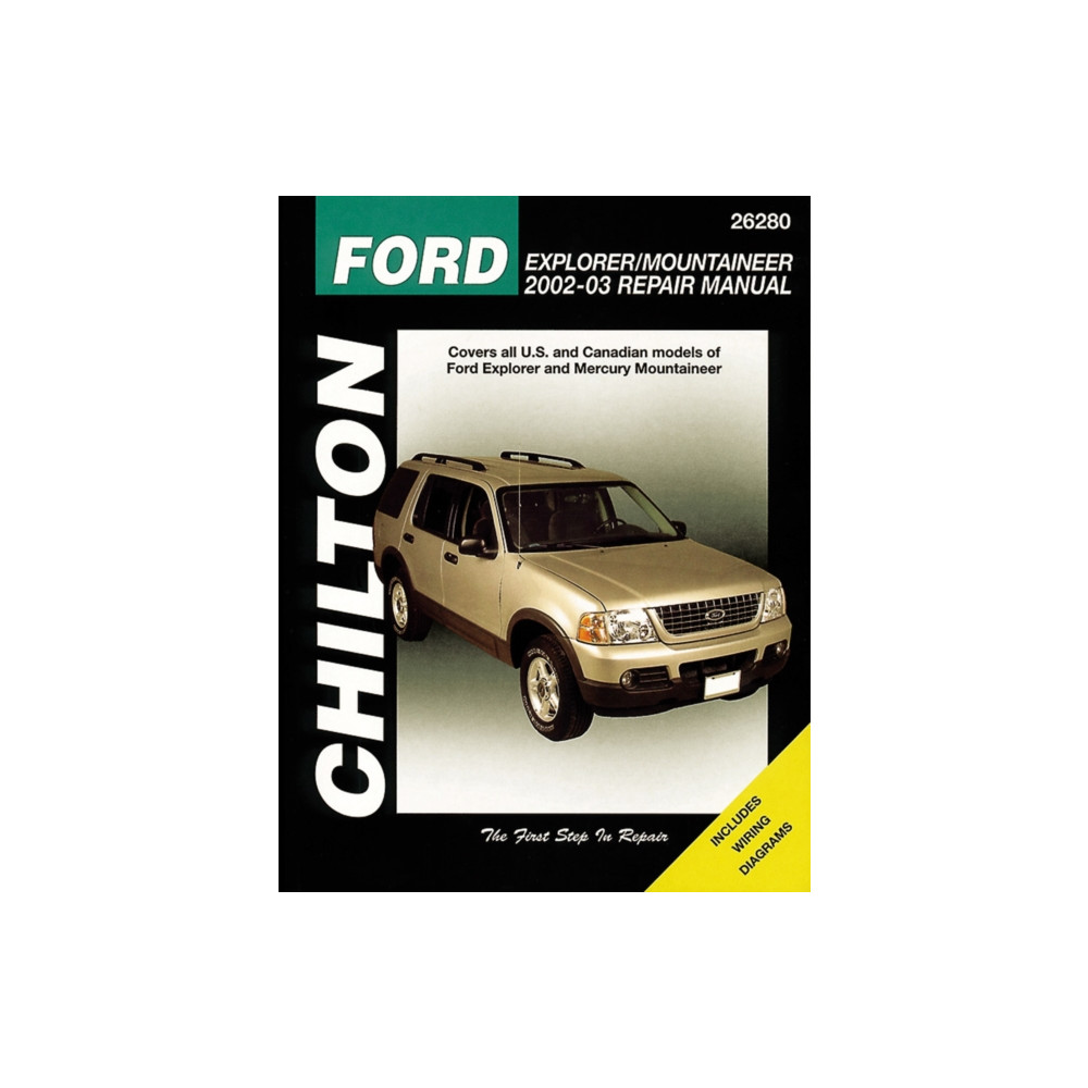 Produktbild för Ford Explorer & Mercury Mountainer 02-10 (Chilton) (häftad, eng)