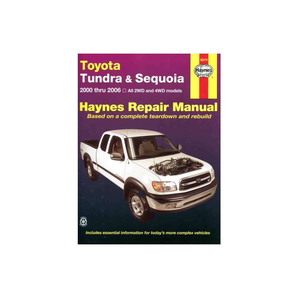 Produktbild för Toyota Tundra & Sequoia 00-07 (häftad, eng)