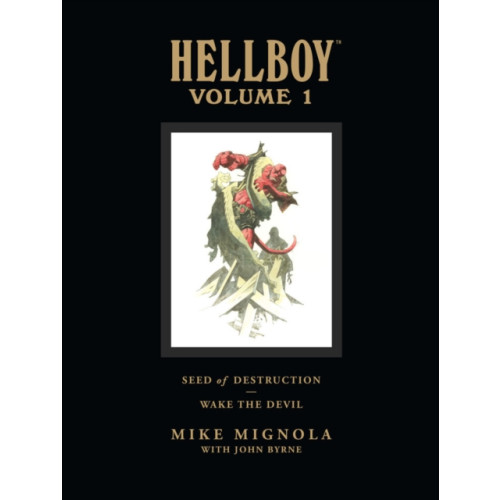 Dark Horse Comics,U.S. Hellboy Library Volume 1: Seed of Destruction and Wake the Devil (inbunden, eng)