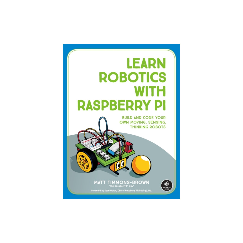 Produktbild för Learn Robotics with Raspberry Pi (häftad, eng)
