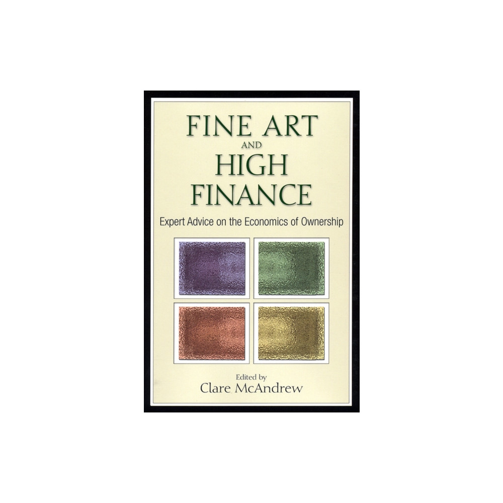 Produktbild för Fine Art and High Finance (inbunden, eng)