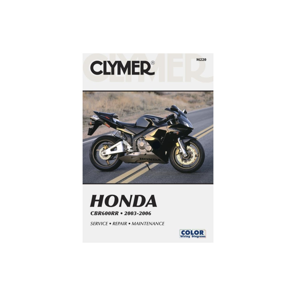 Produktbild för Honda CBR600RR 2003-2006 (häftad, eng)
