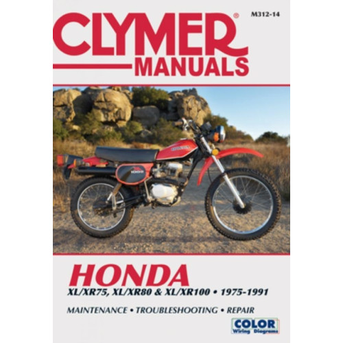 Haynes Publishing Group Honda XL/XR75, XL/XR80 & XL/XR100 Series Motorcycle (1975-1991) Service Repair Manual (häftad, eng)