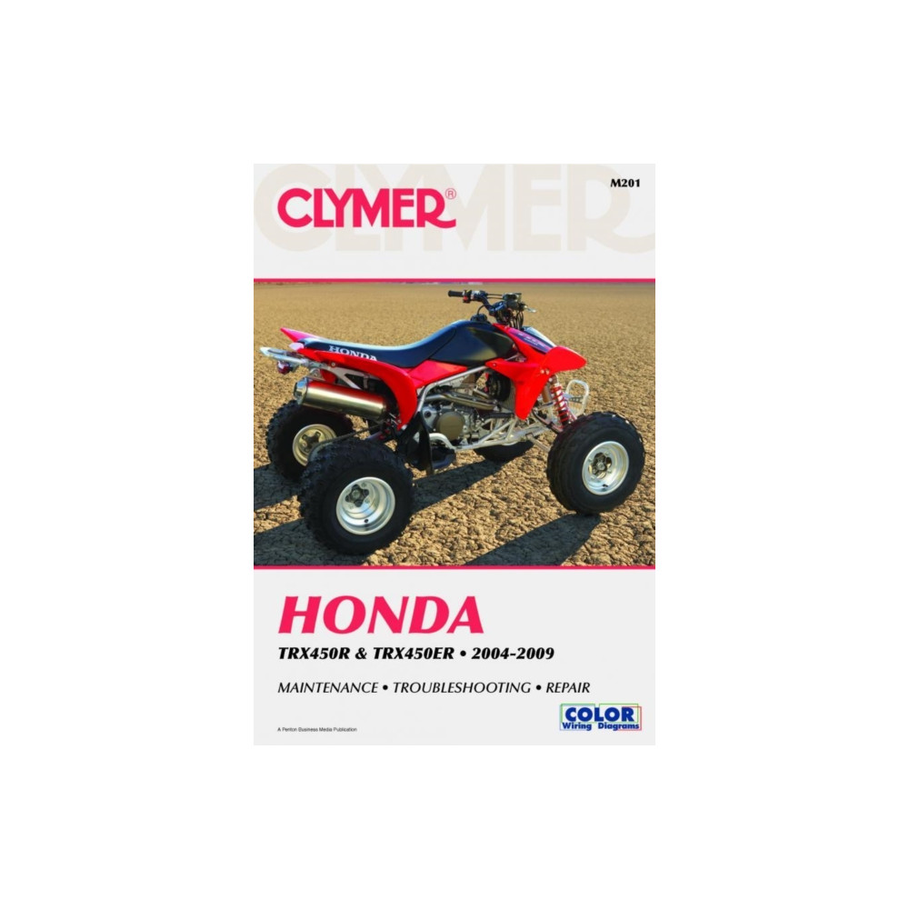Produktbild för Honda TRX450 Series ATV (2004-2009) Service Repair Manual (häftad, eng)