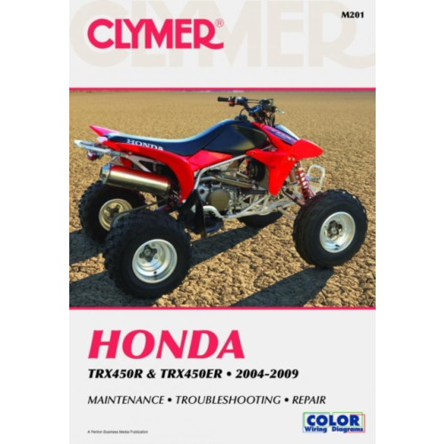 Haynes Publishing Group Honda TRX450 Series ATV (2004-2009) Service Repair Manual (häftad, eng)