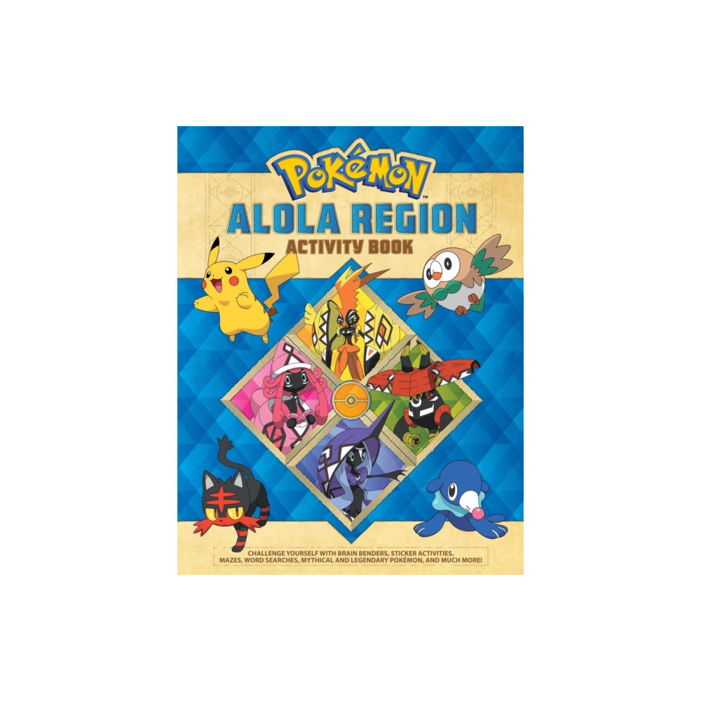 Produktbild för Pokemon Alola Region Activity Book (häftad, eng)
