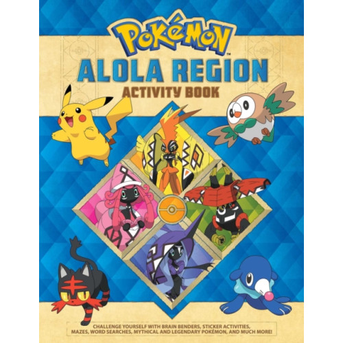 Pikachu Press Pokemon Alola Region Activity Book (häftad, eng)