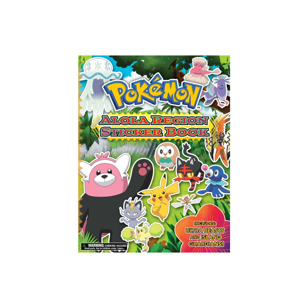 Produktbild för Pokemon Alola Region Sticker Book (häftad, eng)