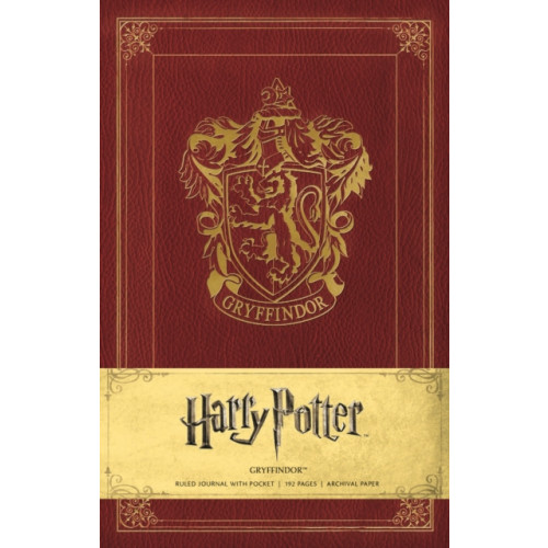 Insight Editions Harry Potter Gryffindor Hardcover Ruled Journal (inbunden, eng)