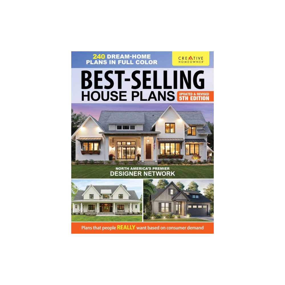 Produktbild för Best-Selling House Plans, Updated & Revised 5th Edition (häftad, eng)