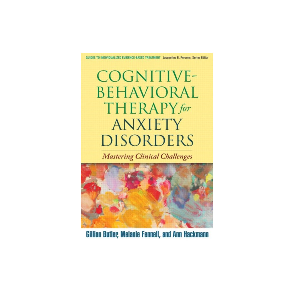 Produktbild för Cognitive-Behavioral Therapy for Anxiety Disorders (häftad, eng)