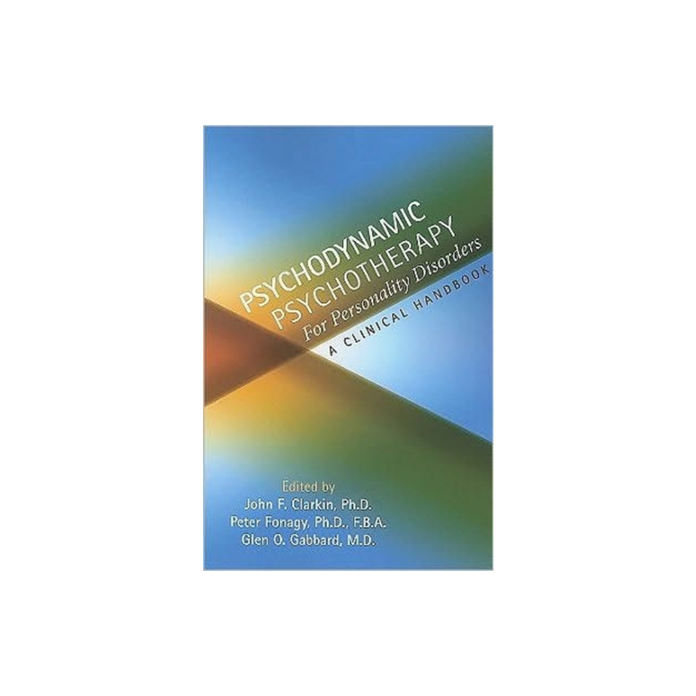 Produktbild för Psychodynamic Psychotherapy for Personality Disorders (häftad, eng)
