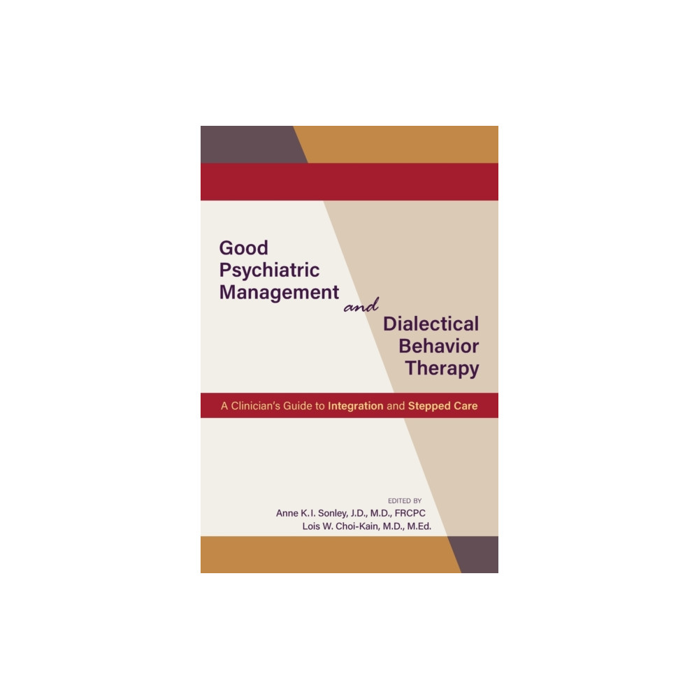 Produktbild för Good Psychiatric Management and Dialectical Behavior Therapy (häftad, eng)