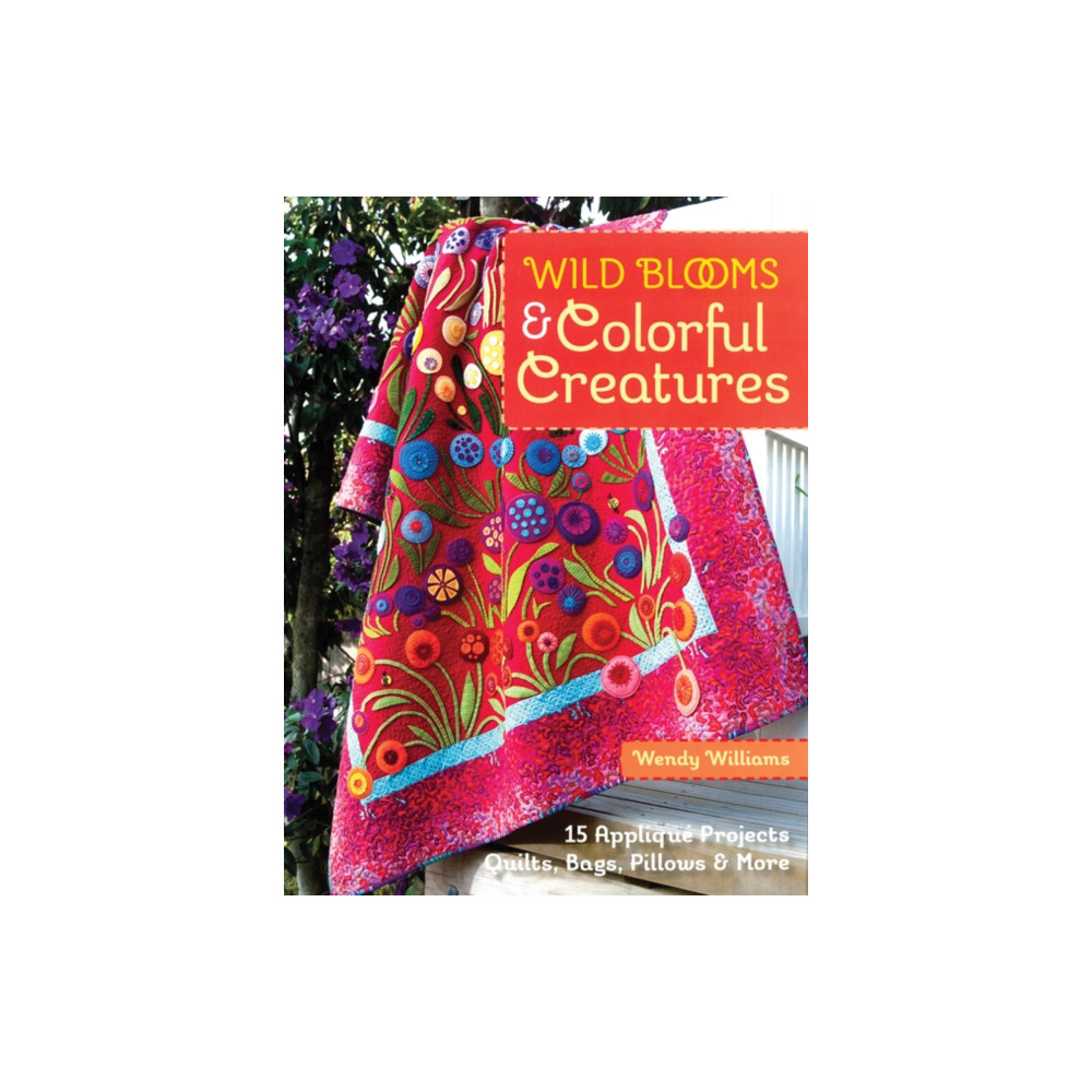 Produktbild för Wild Blooms & Colorful Creatures (häftad, eng)