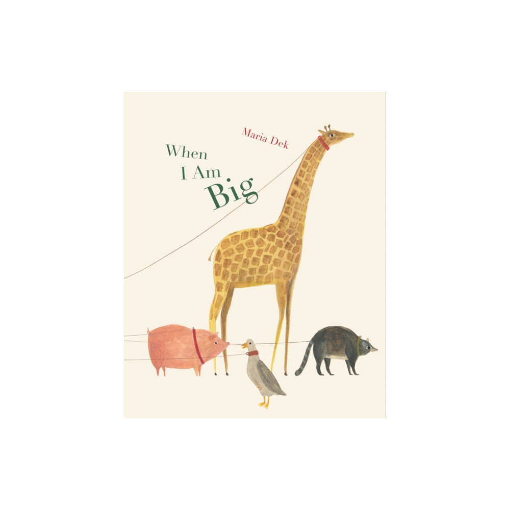 Produktbild för When I Am Big (inbunden, eng)