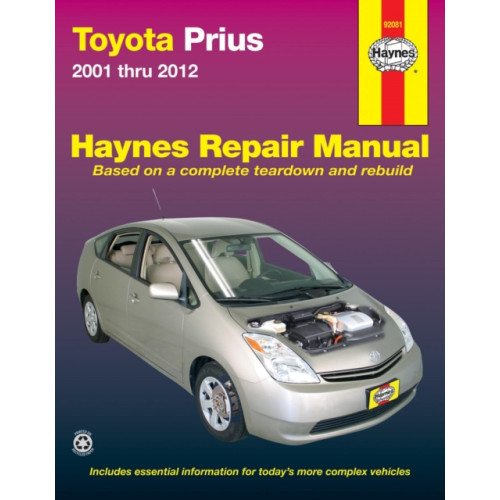 Haynes Manuals Inc Toyota Prius 2001-12 (häftad, eng)