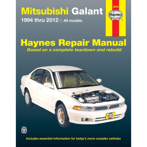 Haynes Manuals Inc Mitsubishi Galant (häftad, eng)