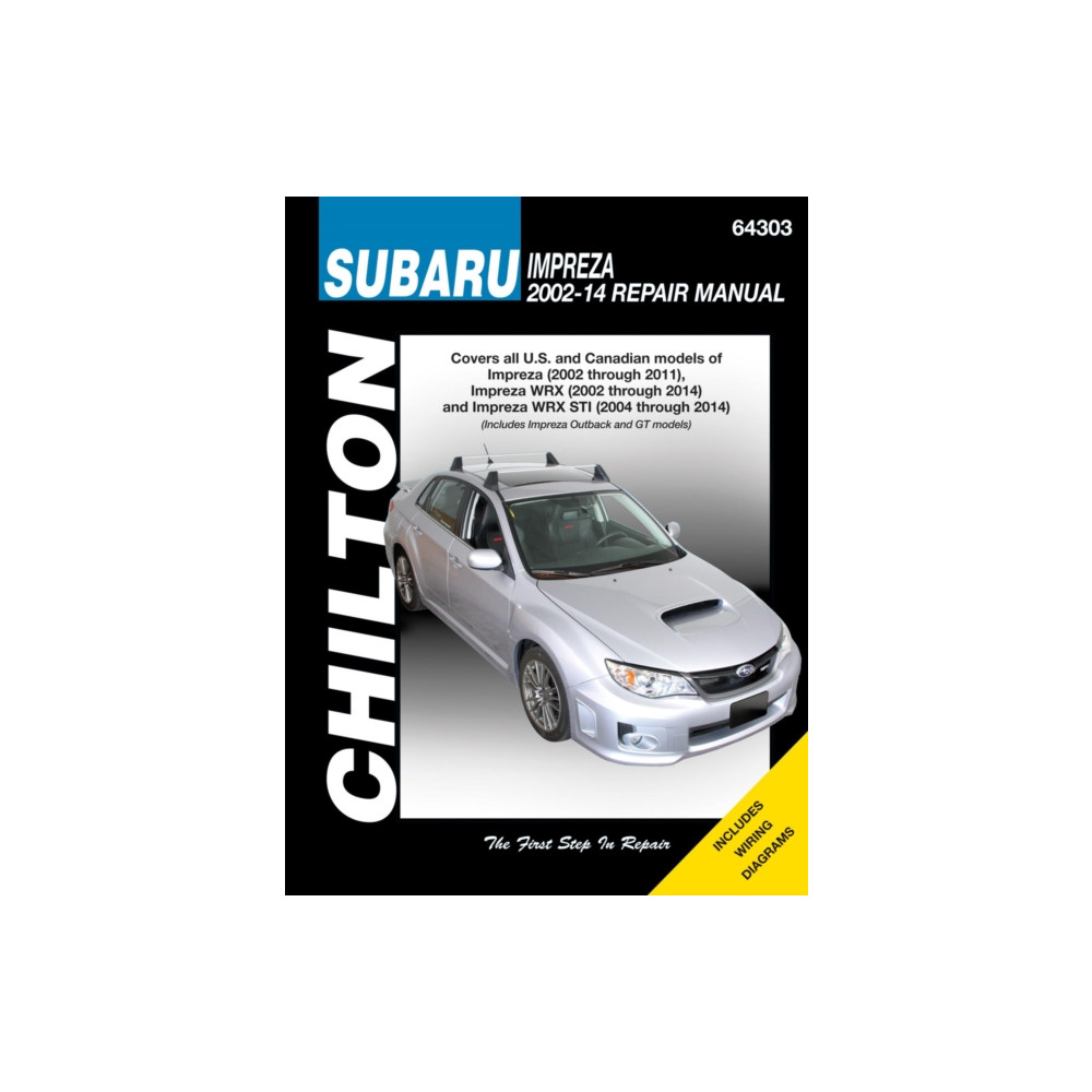 Produktbild för Subaru Impreza & WRX (Chilton) (häftad, eng)